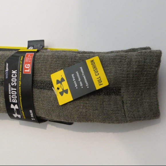 Under Armour 5529 Boot Socks Foliage Green - Picture 3 of 8